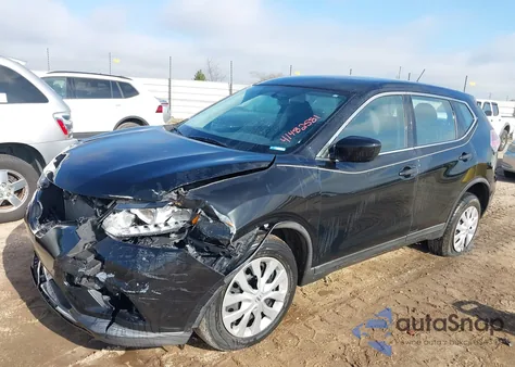 2016 Nissan Rogue S/Sl/Sv z USA, uszkodzony, nr VIN KNMAT2MV4GP696747